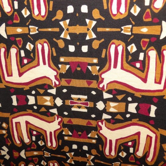 NWT Lularoe Egyptian Pattern Print Maxi Dress Sz L - Picture 4 of 7